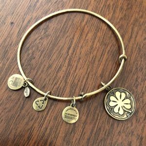 Alex and Ani Four Leaf Clover Bracelet